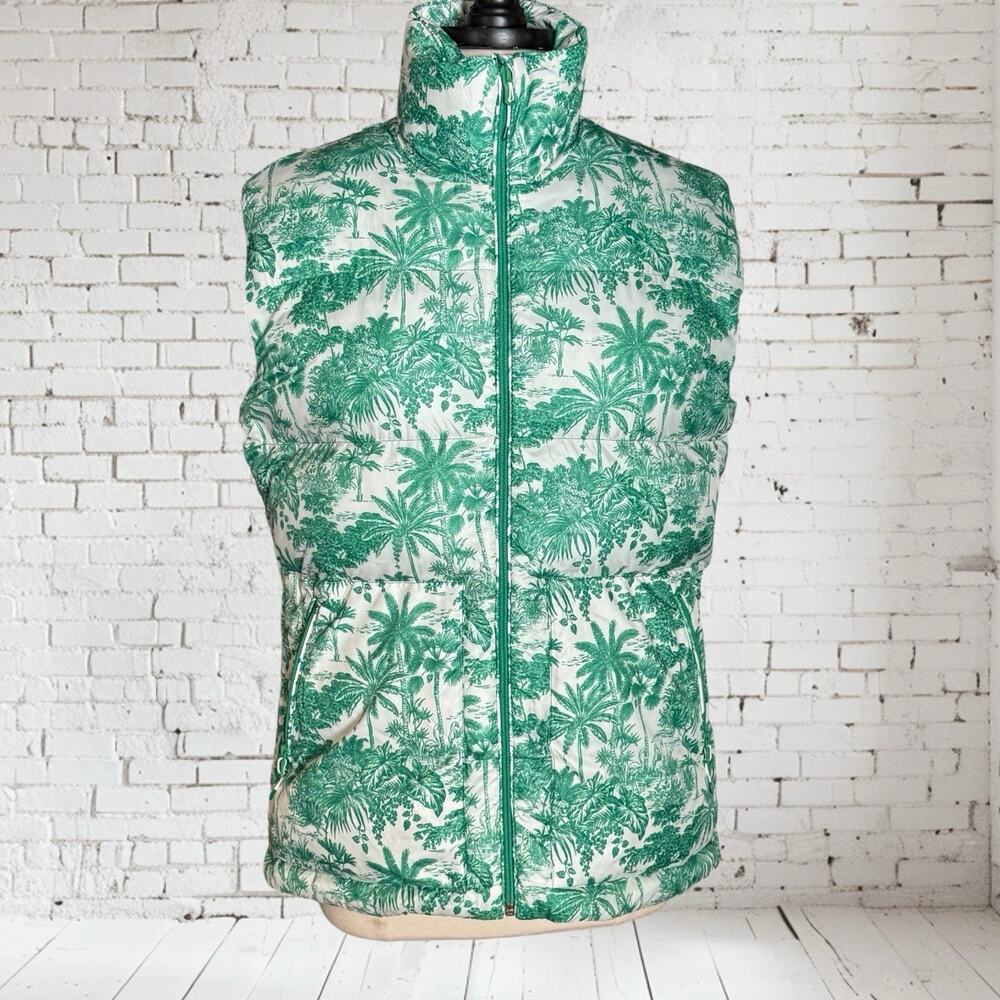 Vineyard Vines Primaloft Puffer Vest‎ NEW Sz S Women Oversized Green Meadow $248